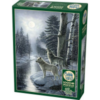 COBBLE HILL Puzzle Vlci o půlnoci 1000 dílků