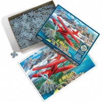 COBBLE HILL Puzzle Letadlo Beechcraft Staggerwing 500 dílků