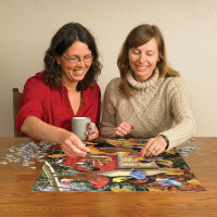 COBBLE HILL Puzzle Podzimní budka 500 dílků