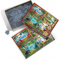 COBBLE HILL Puzzle Země chatařů XL 275 dílků