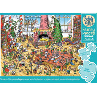 COBBLE HILL Rodinné puzzle Pracující skřítkové 350 dílků