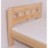 Dětská postel z masivu borovice VAŠÍK - 200x90 cm - přírodní borovice