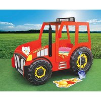 Dětská autopostel TRAKTOR 180x90 cm - červená