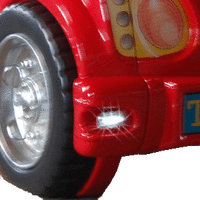 Dětská autopostel TRUCK 180x90 cm - žlutá