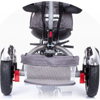 CHIPOLINO Tříkolka pro dvojčata 2Play Liliac,Platinum