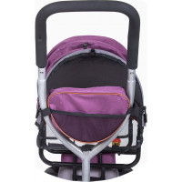 CHIPOLINO Tříkolka pro dvojčata 2Play Liliac,Platinum