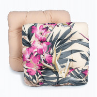 Podsedák na židli 40x40 cm - orchideje