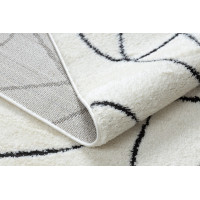 Kusový koberec Mode 8522 abstract cream/black