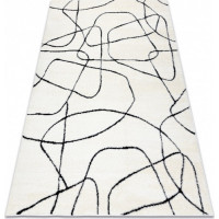 Kusový koberec Mode 8522 abstract cream/black
