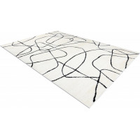 Kusový koberec Mode 8522 abstract cream/black