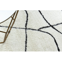 Kusový koberec Mode 8522 abstract cream/black