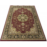 Kusový koberec NOBLE ornament - červený