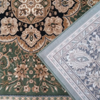 Kusový koberec NOBLE ornament - zelený