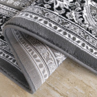 Kusový koberec NOBLE ornament - šedý