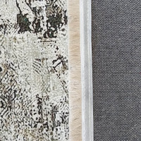 Kusový koberec HONOR Aged - šedý/zelený