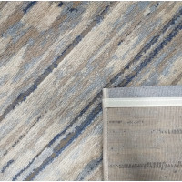 Kusový koberec MYLES PRJ 15A-CB - šedý/modrý