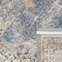 Kusový koberec MYLES PRL 10B-CK - šedý/modrý