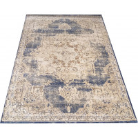 Kusový koberec MYLES PRR 10B-BM - béžový/modrý