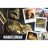 TREFL Puzzle Super Shape XL Star Wars: Mandalorian 160 dílků