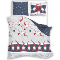 Bavlněné povlečení SCANDI Skřítci - 220x200 cm