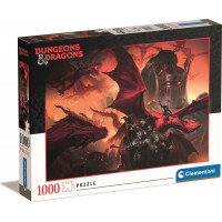 CLEMENTONI Puzzle Dungeons&Dragons 1000 dílků