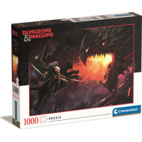 CLEMENTONI Puzzle Dungeons&Dragons 1000 dílků