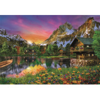CLEMENTONI Puzzle Jezero v Alpách 6000 dílků