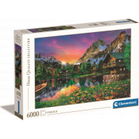 CLEMENTONI Puzzle Jezero v Alpách 6000 dílků