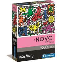 CLEMENTONI Puzzle Novo Art Series: Keith Haring 1000 dílků