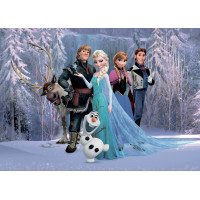 Dětská fototapeta DISNEY - Frozen v kouzelném lese - 156x112 cm