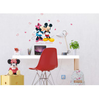 Dětská samolepka DISNEY MICKEY & MINNIE 30x30 cm