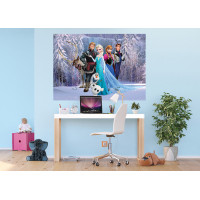 Dětská fototapeta DISNEY - Frozen v kouzelném lese - 156x112 cm