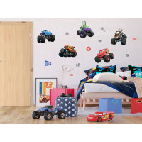 Dětská samolepka DISNEY AUTA 2 65x85 cm