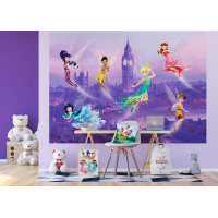 Dětská fototapeta DISNEY - Víly v Londýně - 255x180 cm