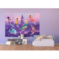 Dětská fototapeta DISNEY - Víly v Londýně - 255x180 cm