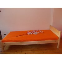 Vyšší postel z MASIVU IGNAZIO 200x180 cm + ROŠT