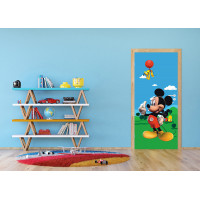 Dětská fototapeta DISNEY - Mickey Mouse - 90x202 cm