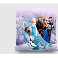 Dětský polštářek DISNEY LEDOVÉ KRÁLOVSTVÍ FROZEN 40x40 cm