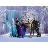 Dětská fototapeta DISNEY - Frozen v kouzelném lese- 360x270 cm