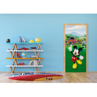 Dětská fototapeta DISNEY - Mickey Mouse má nápad - 90x202 cm