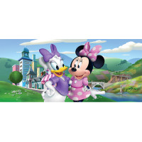 Dětská fototapeta DISNEY - Minnie a Daisy - 202x90 cm