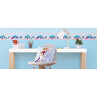 Dětská samolepící bordura DISNEY FROZEN 2 siluety - 14x500 cm