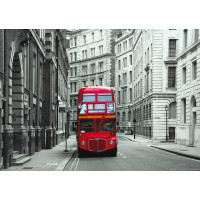 Moderní fototapeta - Autobus v Londýně - 155x110 cm