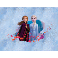 Dětská fototapeta DISNEY - FROZEN - Elsa a Anna spolu - 360x270 cm
