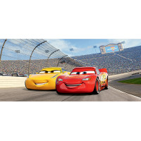 Dětská fototapeta DISNEY - CARS - soupeři - 202x90 cm