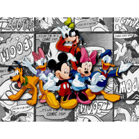 Dětská fototapeta DISNEY - Mickey Mouse a kamarádi 2 - 360x270 cm