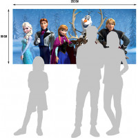 Dětská fototapeta DISNEY - FROZEN - 202x90 cm