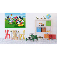 Dětská fototapeta DISNEY - Mickey Mouse tančí s přáteli - 155x110 cm