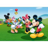 Dětská fototapeta DISNEY - Mickey Mouse tančí s přáteli - 155x110 cm