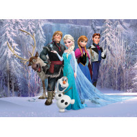 Dětská fototapeta DISNEY - Frozen v kouzelném lese - 155x110 cm